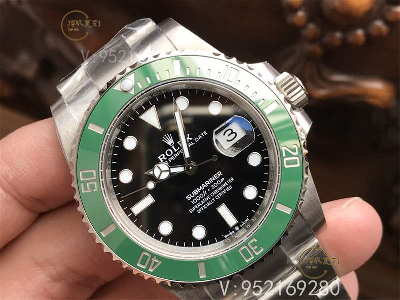 VS廠勞力士41mm綠水鬼復(fù)刻表3235機(jī)芯沒(méi)落了嗎-復(fù)刻表