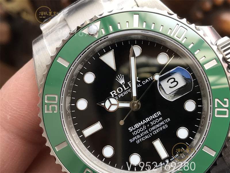VS廠勞力士41mm綠水鬼復(fù)刻表3235機(jī)芯沒(méi)落了嗎-復(fù)刻表