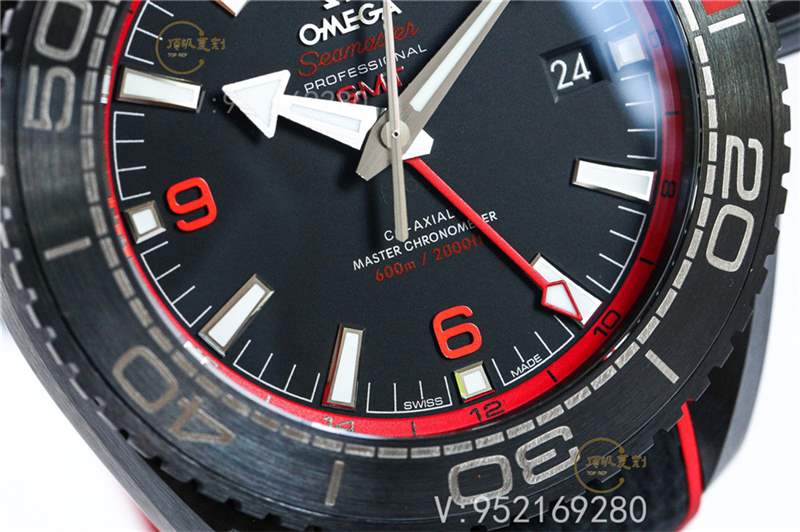 VS廠深海之黑系列-VS廠歐米茄海馬深海之紅復刻表做工評測-復刻表