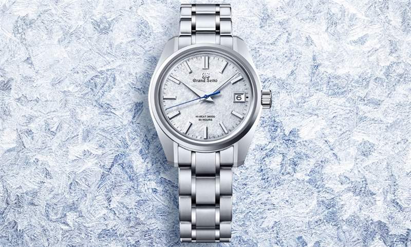 淡藍面盤呈現巖手山「融雪」美景，Grand Seiko 44GS首款白鋼材質