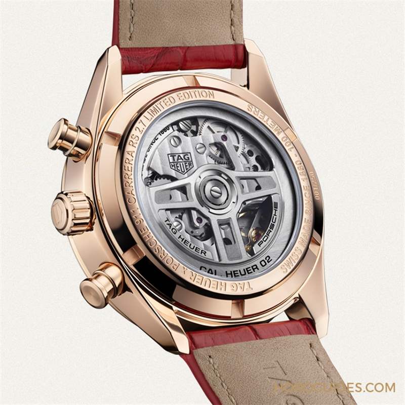 TAG HEUER - 最速德國量產(chǎn)車問世50年，TAG Heuer推出Porsche 911 Carrera RS 2.7限量腕表傳神演繹