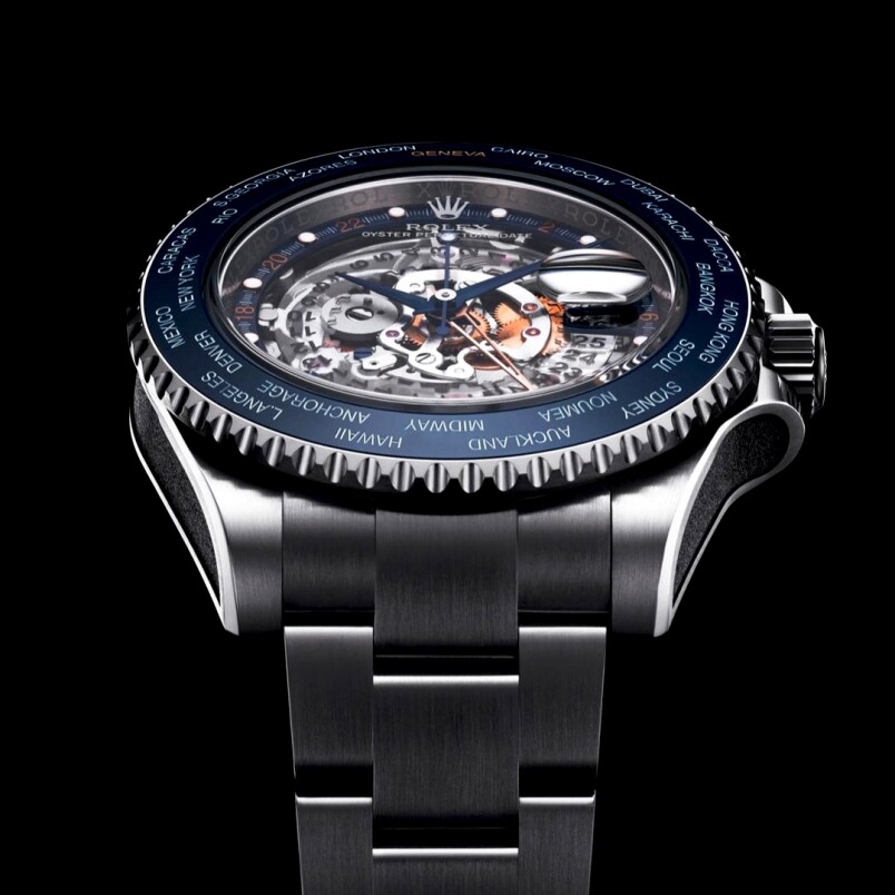 Artisans de Genève GMT-Master II 超型客制勞力士 | 定制GMT-Master II透視表盤加表圈大變身-復刻表