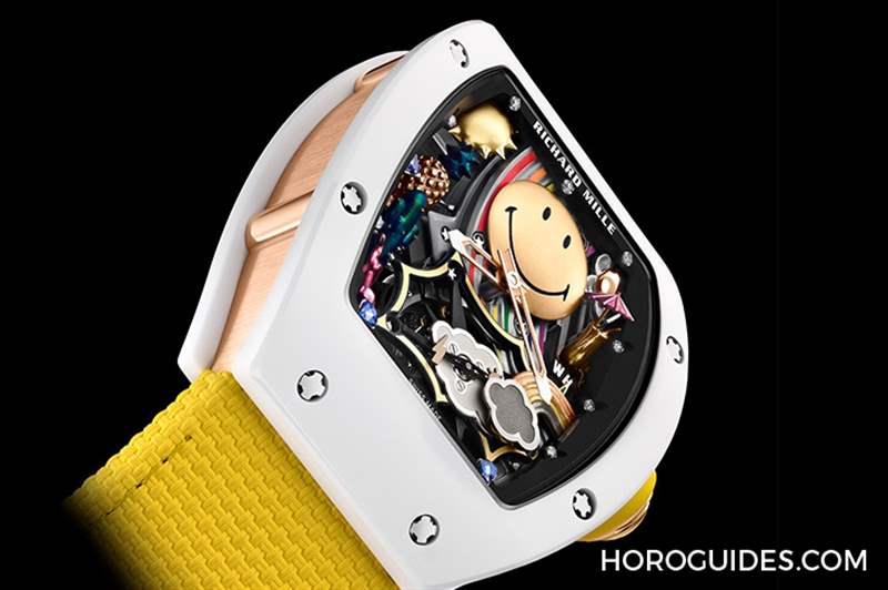 Richard Mille少見樂園化的一面! RM 88 Smiley自動上鏈陀飛輪腕表-復刻表
