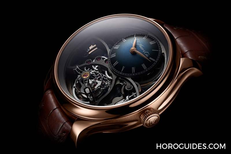 賀高登鐘表50周年！ H. Moser & Cie.勇創者圓柱陀飛輪鏤空紀念腕表限量發行