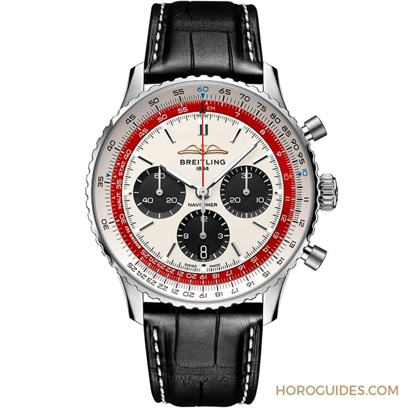 BREITLING - 頌揚原始巨無霸噴射機，BREITLING Navitimer B01「波音747限量版」