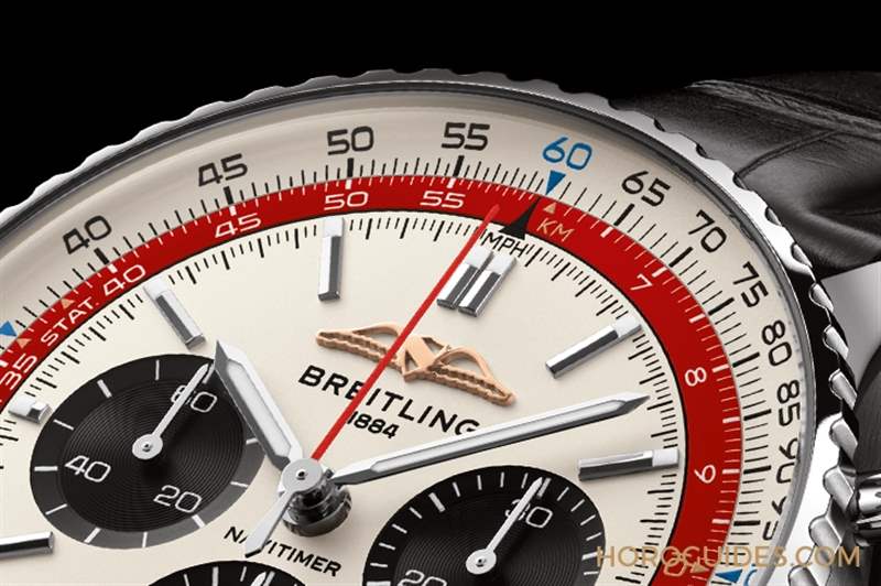 BREITLING - 頌揚原始巨無霸噴射機，BREITLING Navitimer B01「波音747限量版」