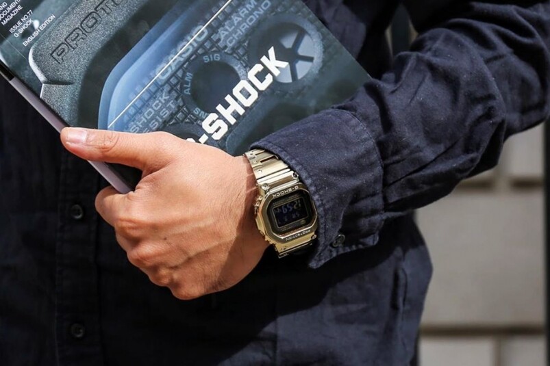 G-Shock GMW-B5000GD-9 金屬感加持|5款人氣Casio G-Shock GMW-B5000腕表推介-復刻表
