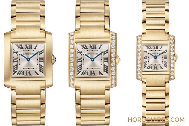 CARTIER - 法國坦克回來了！ Cartier Tank家族唯一鏈帶表款Tank Fran?aise改版回歸