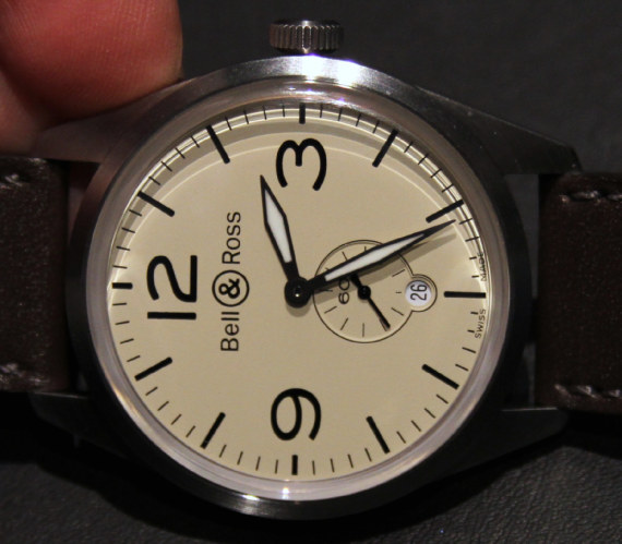 Bell & Ross Vintage BR 123 Heritage 柏萊士Vintage BR 123 & 126精鋼表殼圓形腕表-復刻表