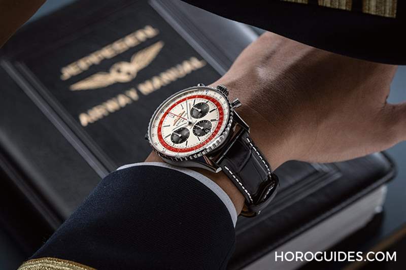 BREITLING - 頌揚原始巨無霸噴射機，BREITLING Navitimer B01「波音747限量版」