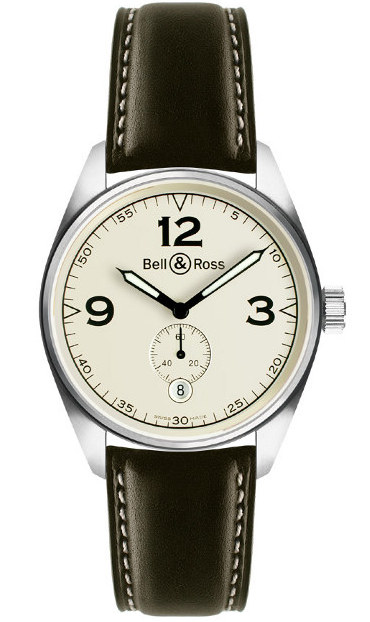 Bell Ross Vintage 123 watch 柏萊士Vintage BR 123 & 126精鋼表殼圓形腕表-復刻表