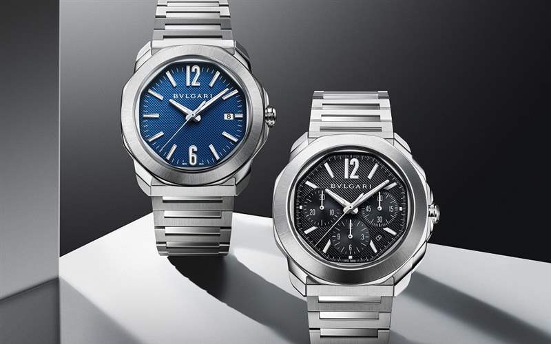 寶格麗推出全新Octo Roma系列腕表：巴黎釘紋表盤、中央飛行陀飛輪、虎眼石鑲嵌機(jī)芯-復(fù)刻表