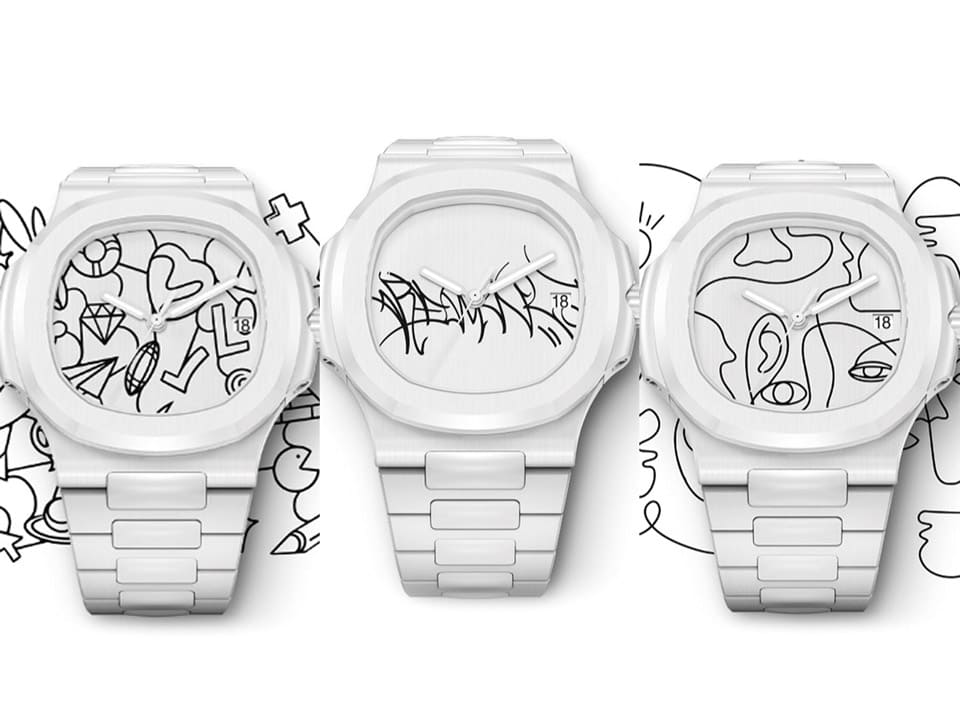 純白金鷹5711面盤開放客制化“想放什么圖案都可以”-復刻表