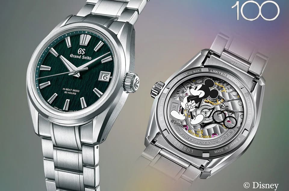 GRAND SEIKO推出迪士尼100周年紀(jì)念表限量數(shù)、發(fā)售方式、價格總整理-復(fù)刻表