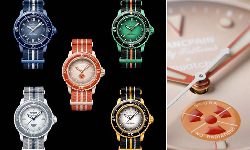 SWATCH - BLANCPAIN x SWATCH五款聯(lián)名表公開，這兩支最應(yīng)該買！