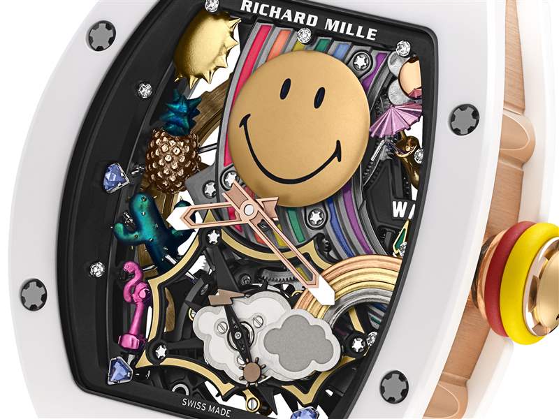 理查德米勒的詩意時(shí)間:Smiley笑臉、宇宙和芭蕾舞 理查德米勒的詩意時(shí)間:Smiley笑臉、宇宙和芭蕾舞-復(fù)刻表