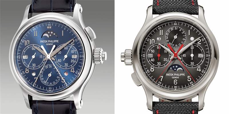 百達翡麗推出Ref. 5373P-001萬年歷雙秒追針單按鈕計時腕表:左撇子布局 百達翡麗推出Ref. 5373P-001萬年歷雙秒追針單按鈕計時腕表:左撇子布局-復刻表