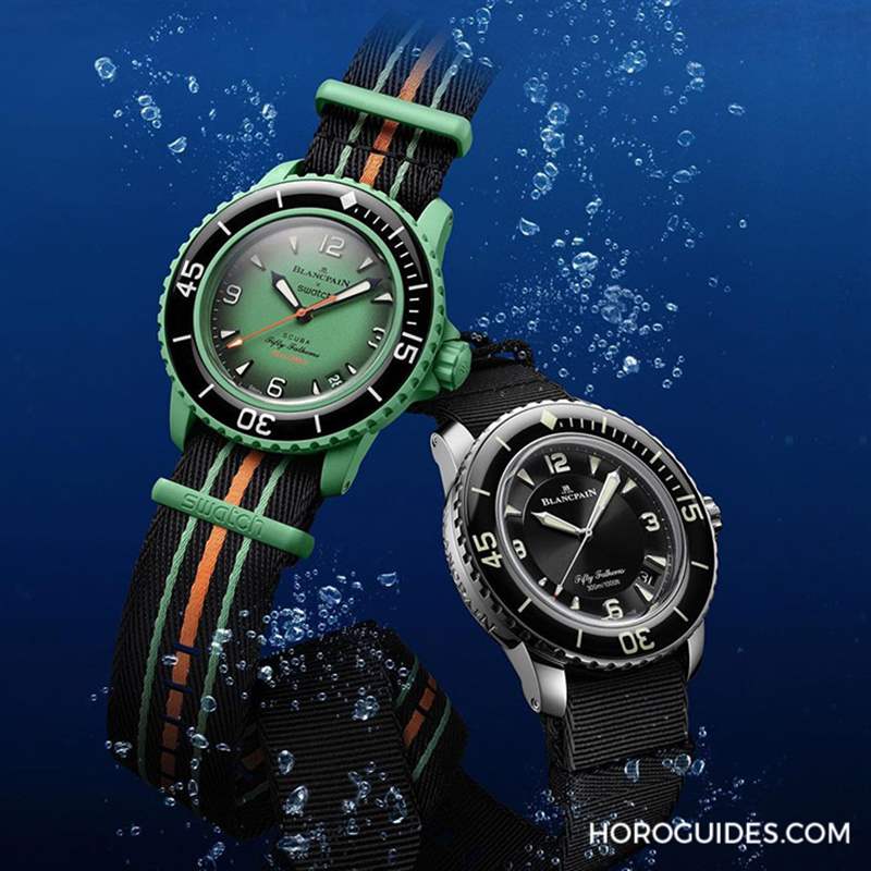 SWATCH - BLANCPAIN x SWATCH五款聯(lián)名表公開，這兩支最應(yīng)該買！