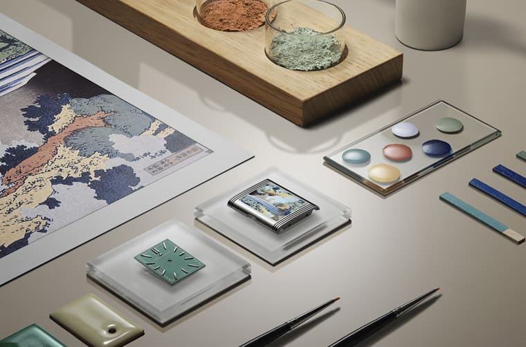 積家將葛飾北齋浮世繪名畫濃縮進(jìn)Reverso手表翻轉(zhuǎn)到表背可見珍稀微繪琺瑯工藝-復(fù)刻表