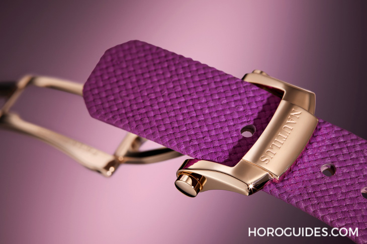 PATEK PHILIPPE - Ladies First！ 百達翡麗最新Aquanaut Luce「彩虹」三問表與Nautilus織紋復合表帶