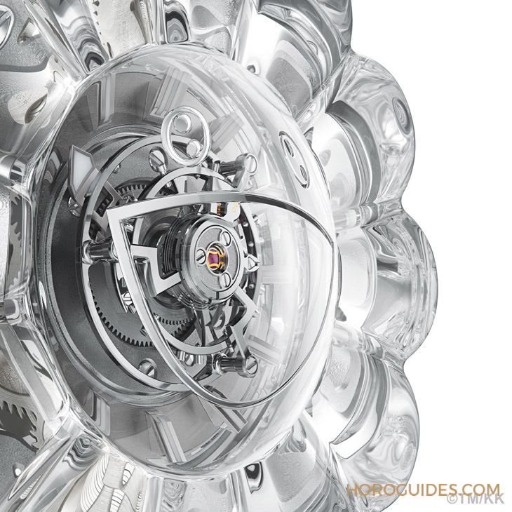 12辦花型透明藍寶石表殼!村上隆微笑小花仙氣爆棚了|Hublot MP-15村上隆藍寶石陀飛輪腕表-復(fù)刻表