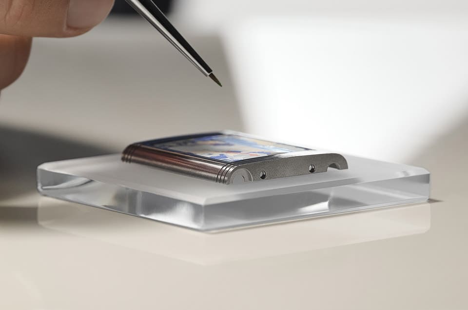 積家將葛飾北齋浮世繪名畫濃縮進(jìn)Reverso手表翻轉(zhuǎn)到表背可見珍稀微繪琺瑯工藝-復(fù)刻表