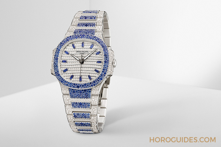 PATEK PHILIPPE - Ladies First！ 百達翡麗最新Aquanaut Luce「彩虹」三問表與Nautilus織紋復合表帶