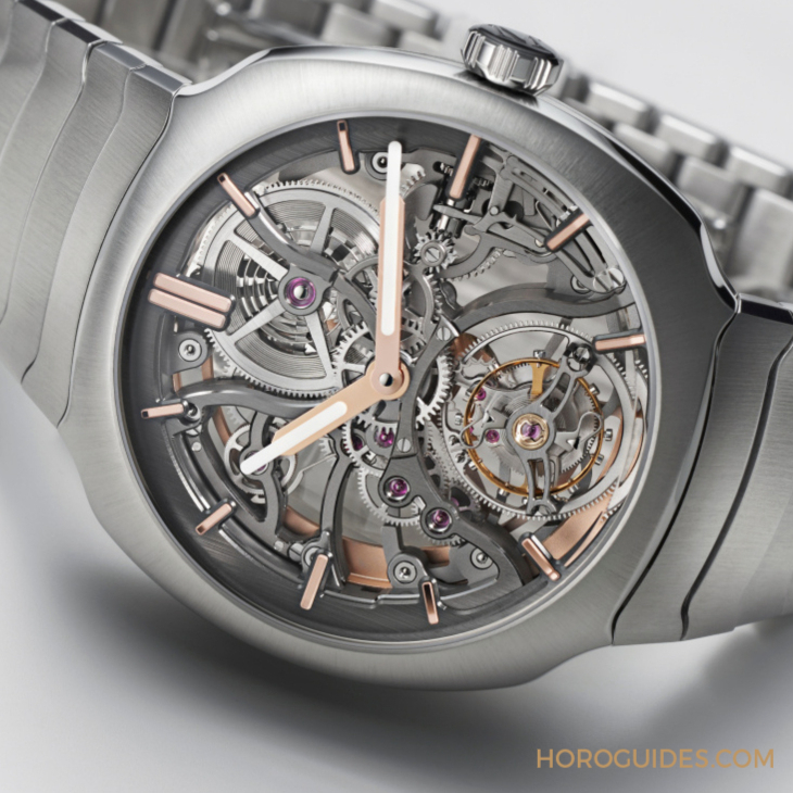 H. MOSER & CIE - 疾速者首現鏤空之城｜H. MOSER & CIE. Streamliner Tourbillon Skeleton