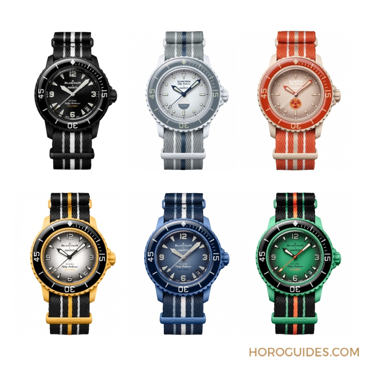 SWATCH - 太驚喜！更貼近五十噚腕表神韻的黑色調Blancpain × Swatch聯名表款「Ocean of Storm」現身