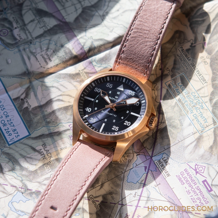 HAMILTON - 設計微調、新增尺寸，HAMILTON Khaki Aviation Pilot系列七款新作再現軍風