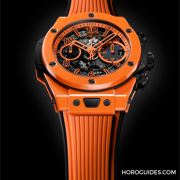 今夏最時尚的色彩! HUBLOT推出全新Big Bang Unico Orange Ceramic橙色陶瓷腕表-復刻表