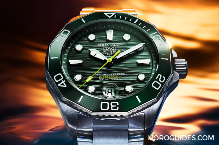TAG HEUER - 潛水猛將升級！ TAG HEUER推出全新Aquaracer Professional 300日期腕表與GMT腕表