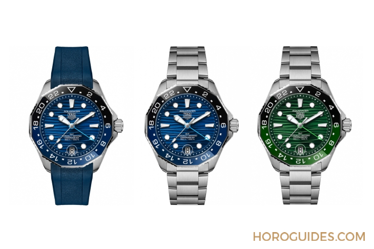 TAG HEUER - 潛水猛將升級！ TAG HEUER推出全新Aquaracer Professional 300日期腕表與GMT腕表