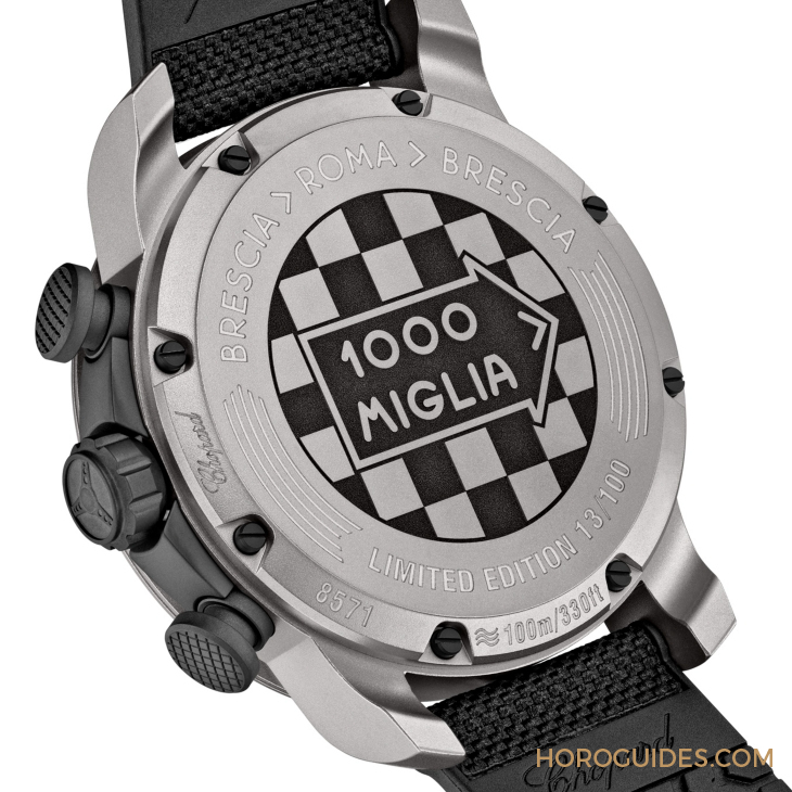 蕭邦CHOPARD24年推出兩款Mille Miglia腕表登陸意大利賽車場-復刻表