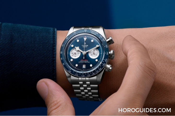 TUDOR - BLACK BAY - M79360B-0002 - 沉穩(wěn)帝舵藍(lán)新裝現(xiàn)身，TUDOR推出Black Bay Chrono “Blue”專門店限定版