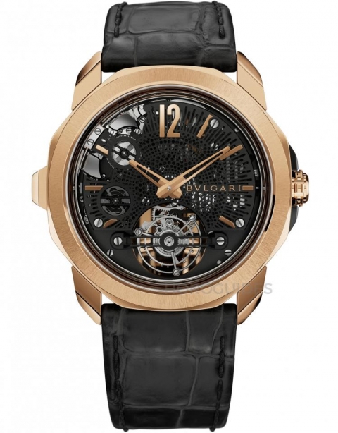 BVLGARI品牌史上最復雜表款Octo Roma大自鳴陀飛輪腕表于2024日內瓦鐘表展亮相-復刻表